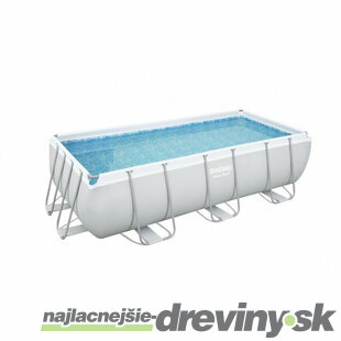 Bazén Bestway® Power Steel™, 56442, piesková filtrácia, rebrík, dávkovač, 4,04x2,01x1,00 m
