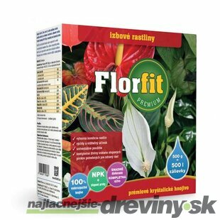 ﻿Hnojivo kryštalické Florfit Premium - Izbové rastliny 500g