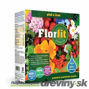 ﻿Hnojivo kryštalické Florfit Premium - Plod a Kvet 500g
