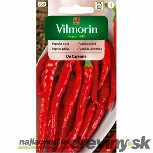 Vilmorin CLASSIC Paprika pálivá DE CAYENNE - skorá 0,5 g
